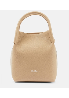 Loro Piana Bale Small leather tote bag