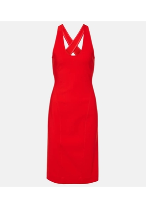 Alaia Open-back midi dress