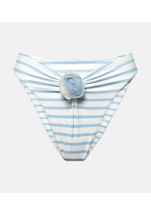 Same Rose floral-applique bikini bottoms