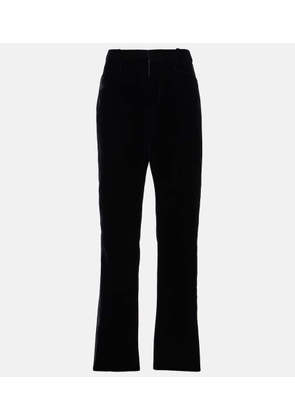 Tom Ford Wallis velvet straight pants