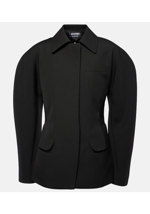 Jacquemus La Veste Castagna virgin wool jacket