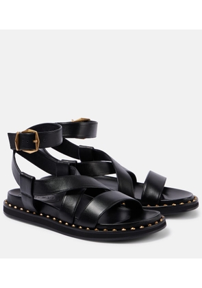 Jimmy Choo Blaise leather sandals