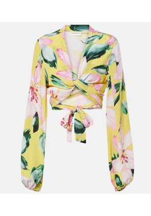 Alexandra Miro Tabitha floral top