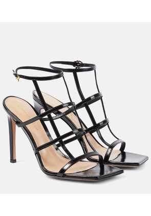 Gianvito Rossi Mondry 95 leather sandals