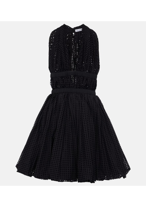 Alaia Deesse cotton-blend minidress