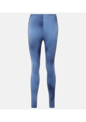 Loewe x On tie-dye leggings