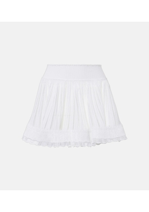 Alaia Crinoline pleated shorts