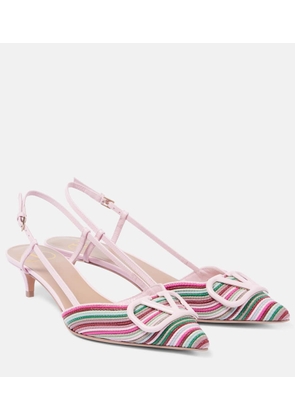 Valentino Garavani VLogo Signature slingback pumps