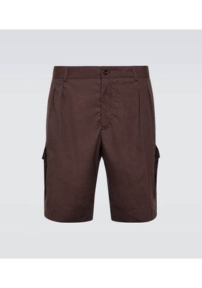 Dolce&Gabbana Cotton and silk shorts
