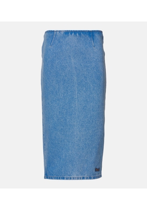 Marni Denim midi skirt