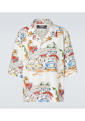 Jacquemus La Chemise Casaco cotton bowling shirt