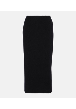 Brunello Cucinelli Wool, cashmere and silk midi skirt