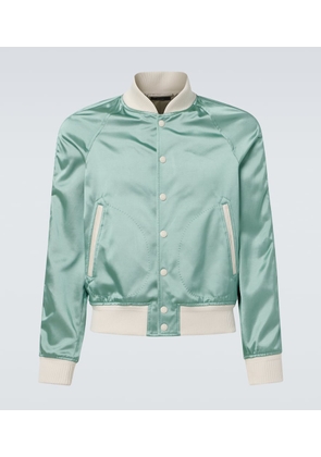 Tom Ford Satin bomber jacket