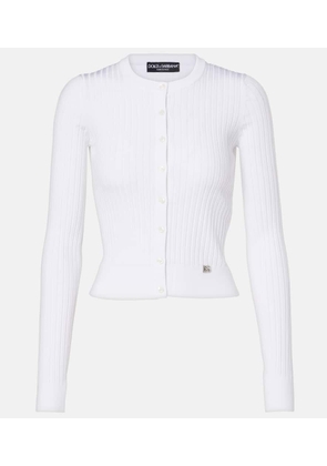 Dolce&Gabbana Ribbed-knit cardigan