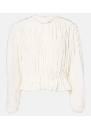 Isabel Marant Gelina crepe de chine blouse