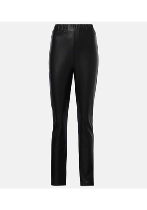 Max Mara Rodano faux leather slim pants