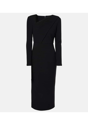 Roland Mouret Wool crepe midi dress