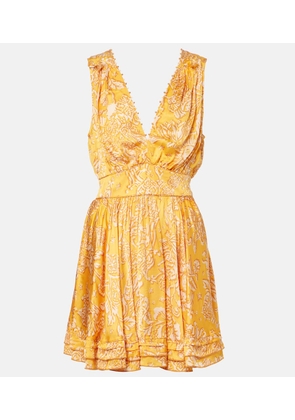 Poupette St Barth Bessie printed minidress