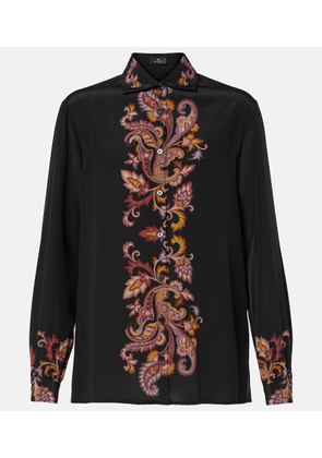 Etro Paisley silk shirt