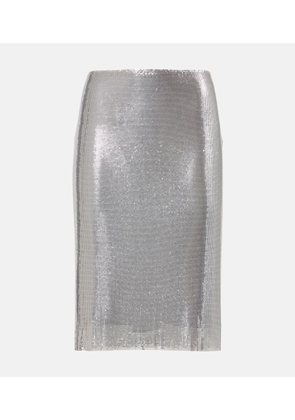 Versace Chainmail pencil skirt