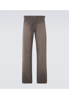 Our Legacy Trucker faded straight jeans