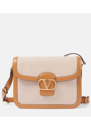 Valentino Garavani 9TO5 VLogo canvas shoulder bag