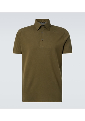 Loro Piana Cotton pique polo shirt