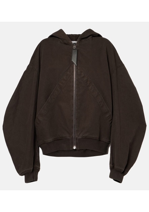 The Attico Cotton gabardine bomber jacket