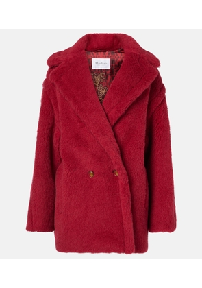 Max Mara Cuba alpaca, wool, and silk teddy coat