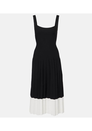 Staud Ellison knitted midi dress
