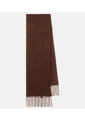 Jacquemus Carro wool-blend scarf