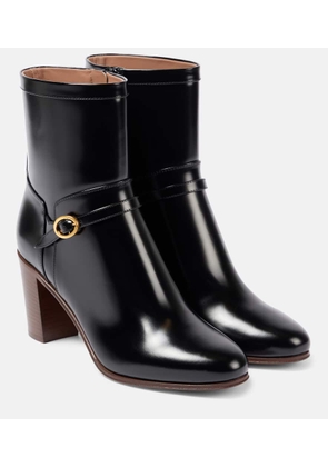 Valentino Garavani Pattie 75 leather ankle boots