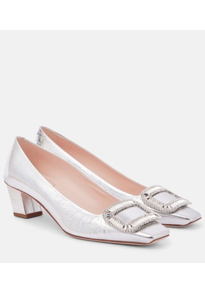 Roger Vivier Belle Vivier 45 embellished pumps