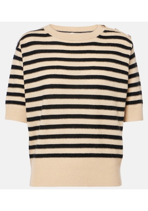 Jardin des Orangers Striped wool and cashmere sweater