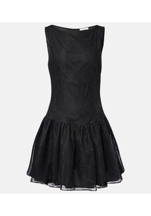 Nina Ricci Bow-detail lace minidress