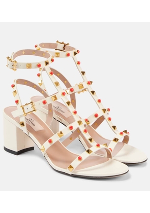 Valentino Garavani Rockstud 60 embellished leather sandals