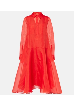 Altuzarra Sissy silk shirt dress