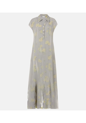 Acne Studios Layered distressed polo dress