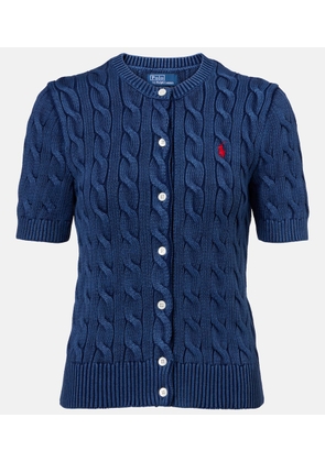 Polo Ralph Lauren Cable-knit cotton cardigan