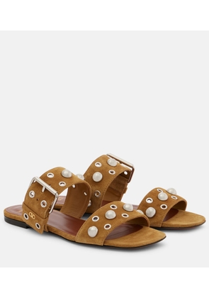 Valentino Garavani Nellcote studded suede sandals