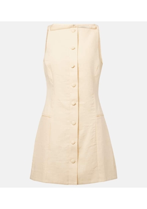 Faithfull Ambra linen minidress