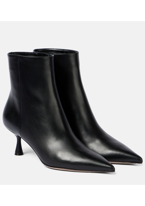Gianvito Rossi Leather ankle boots