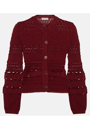 Elie Saab Crochet cardigan