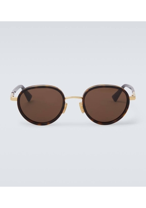 Bottega Veneta Forte Panthos round sunglasses