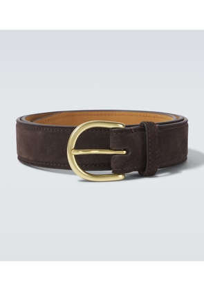 George Cleverley Suede belt