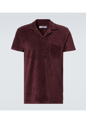 Orlebar Brown Cotton terry polo shirt