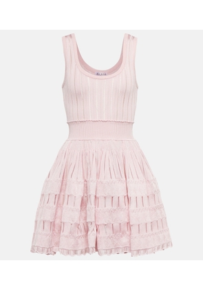 Alaia Crinoline minidress