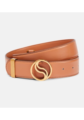 Stella McCartney Monogram faux leather belt