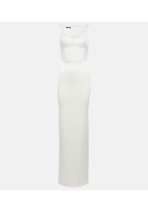 Alex Perry Clove bustier gown