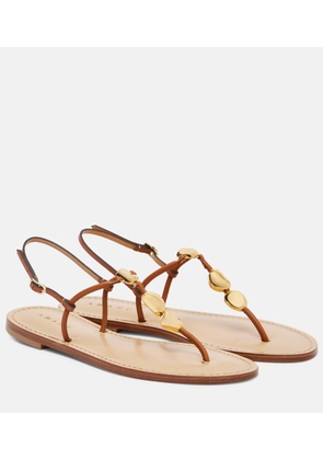 Amanu Nairobi leather sandals